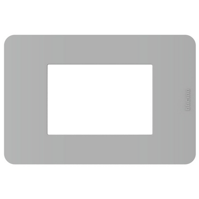 Placca 3P Grigia JA4803JG | Bticino MatixGo Grigia