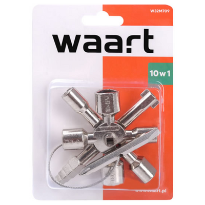 Chiave a tubo Universale , 10 punte Waart