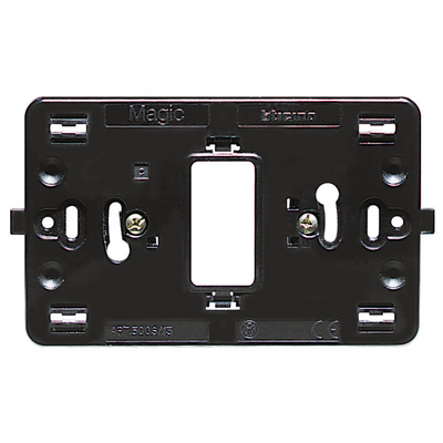 Supporto largo 1 Posto scatola tonda 500S/13 | Bticino Magic