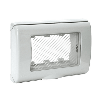 PLACCA IP55 CON MEMBRANA 3M RAL7035 45SP43N