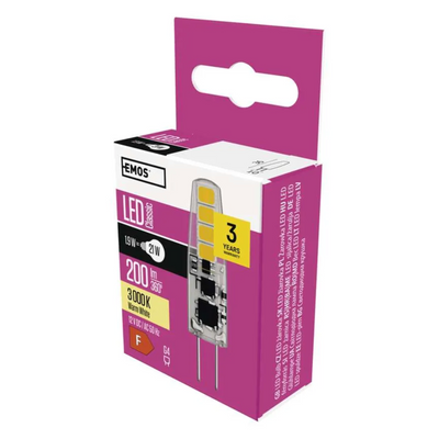 LED CLS JC 1,9W G4 WW ZQ8620 | Emos