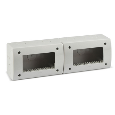 CONTENITO.RAL7035 IP40 S44  8(4+4)M 44Q08