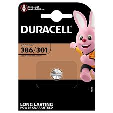 Batteria a bottone 386/301 OROLOGIO DURACELL