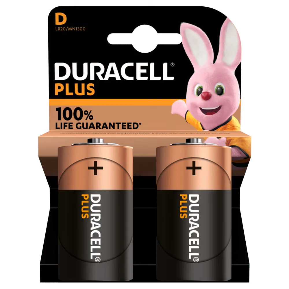 Batteria Alcalina Torcia (D), blister viola 1300  | Duracell