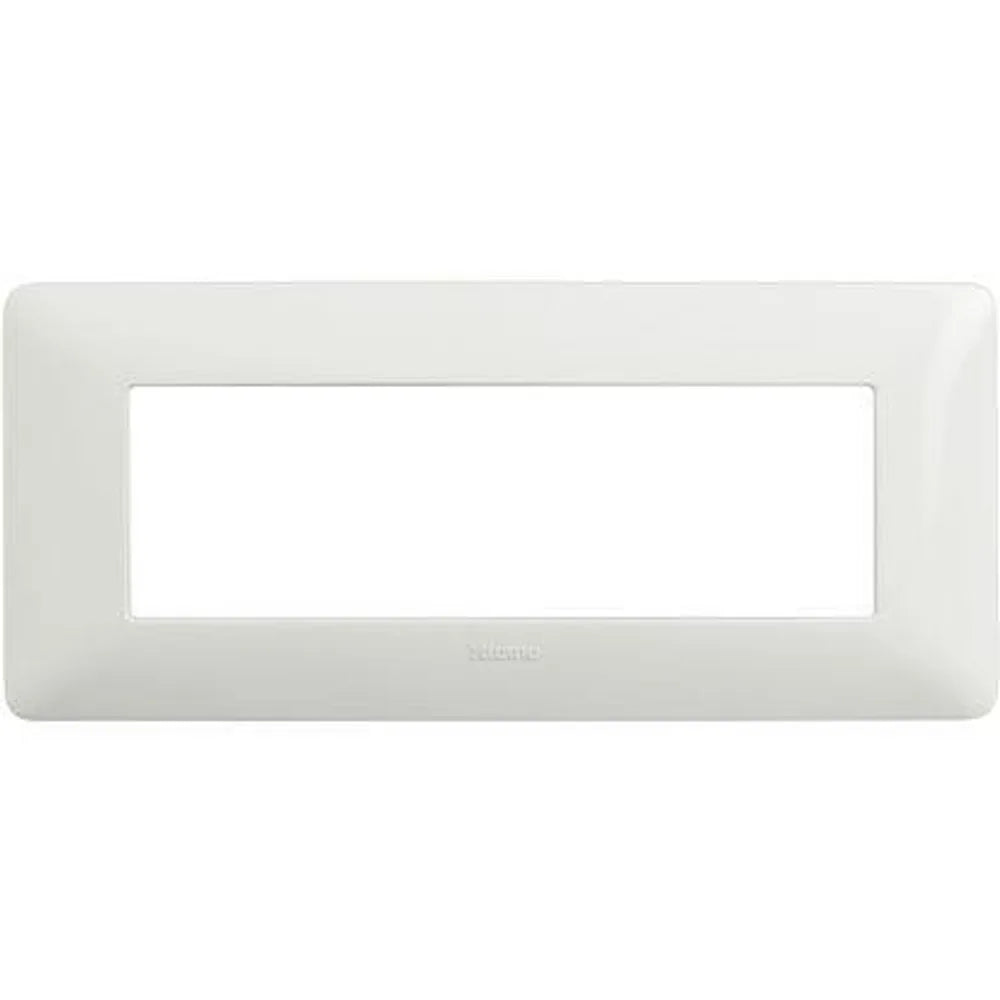 Placca 6p bianco - AM4806BBN | Bticino Matix