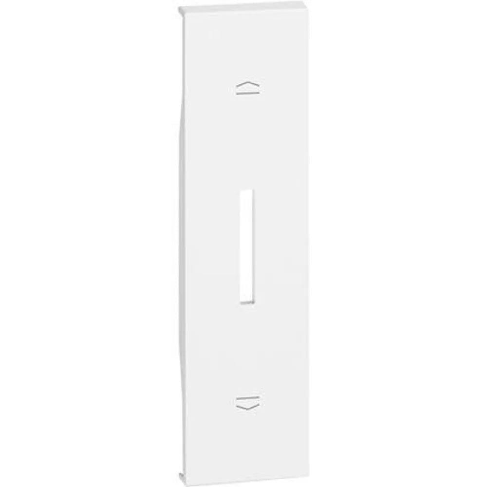 Bticino Living Now Cover Commutatore Tapparelle 1 Modulo Bianco KW06