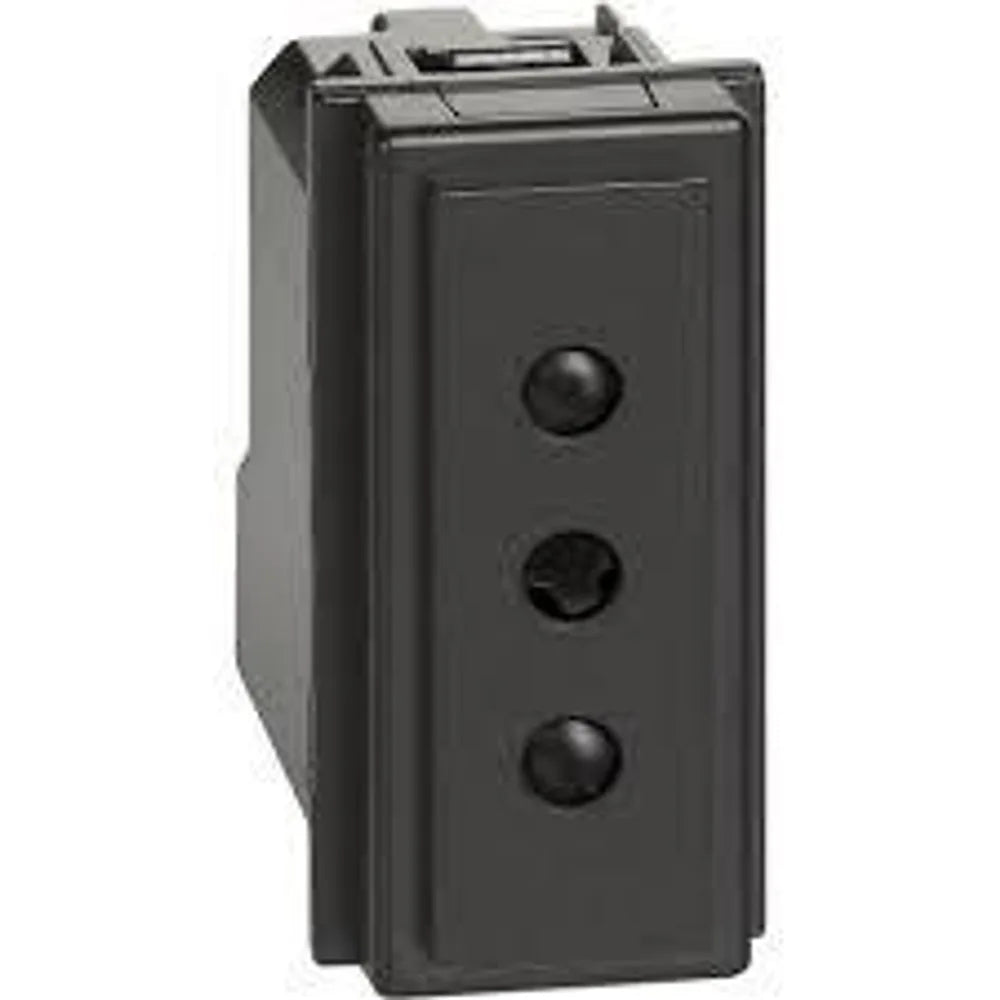 Bticino Living Now Presa Elettrica 2P+T 10A 250V Nera KG4113