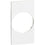 Bticino Living Now Cover Presa FR/GER Torcia 2M Bianco KW04