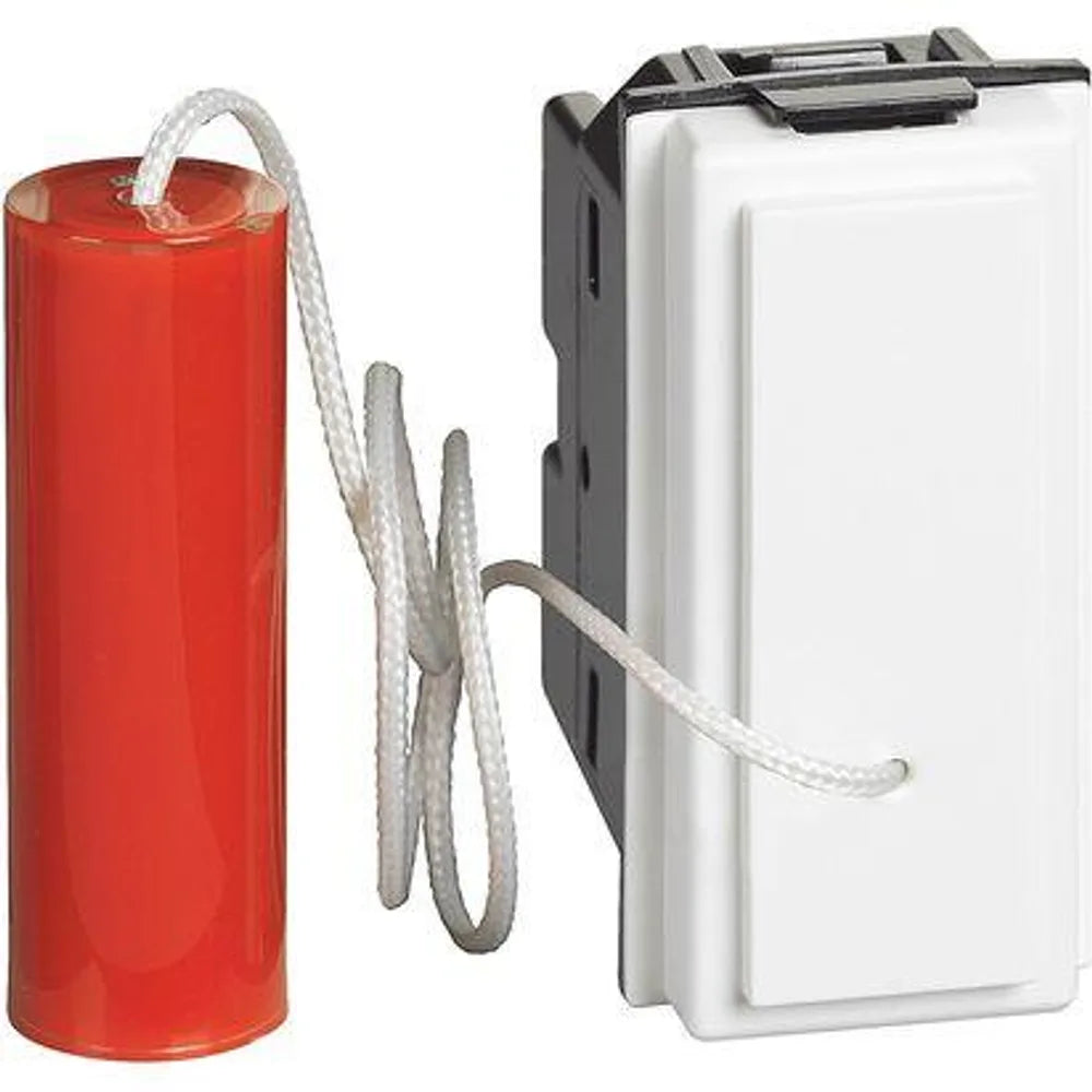 Bticino Living Now Pulsante 1 Modulo 1P NO 10A Bianco KW4033