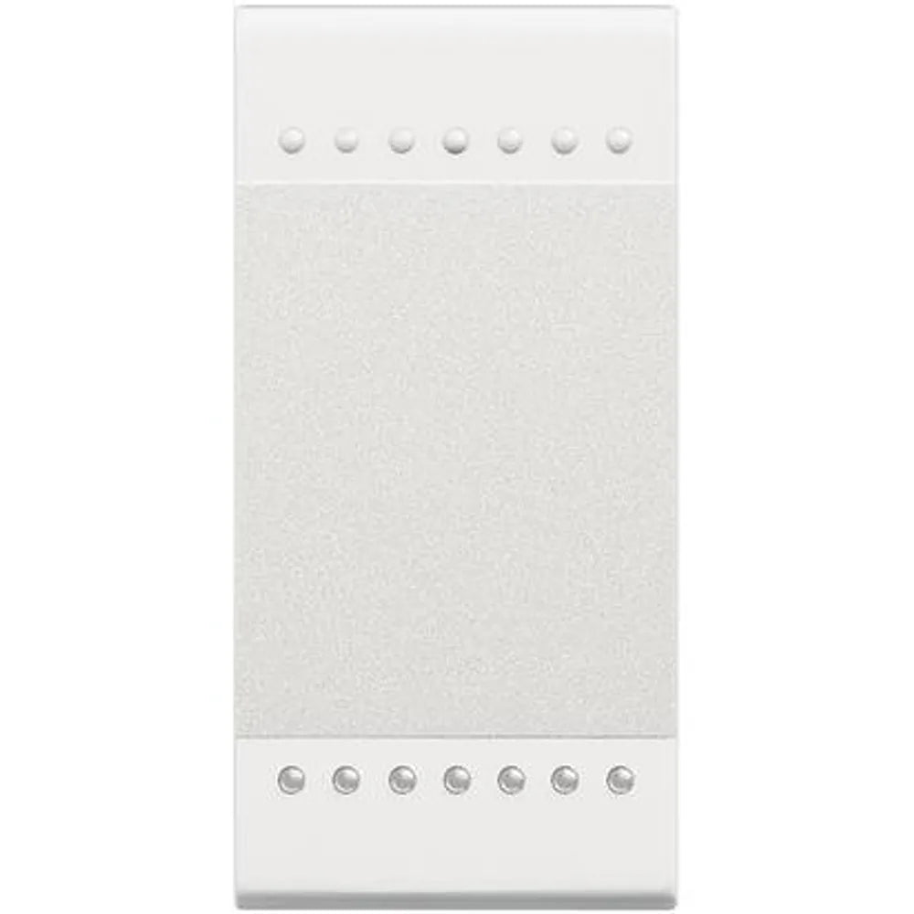 Bticino Living Light Pulsante 1 Modulo 1P NO 10A Bianco N4005N