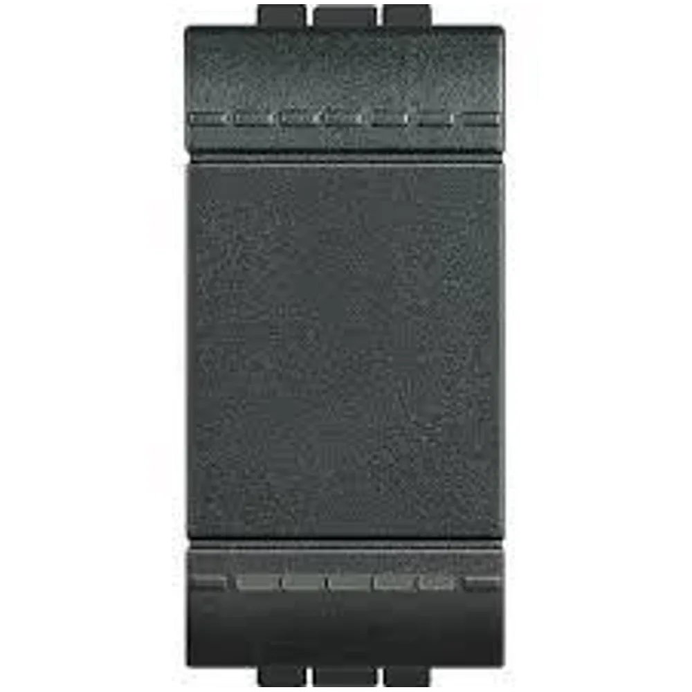 Bticino Living Pulsante 1 modulo 10A Antracite L4005N