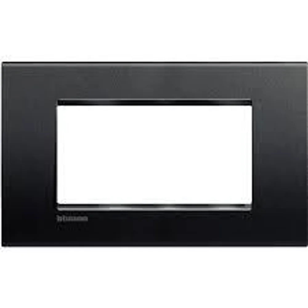 Bticino Living Light Placca 4 moduli Antracite LNA4804AR