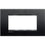 Bticino Living Light Placca 4 moduli Antracite LNA4804AR