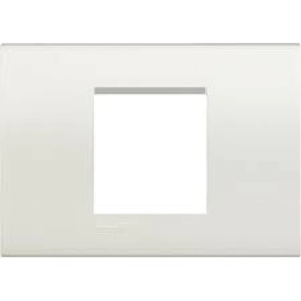 Placca 2P bianca LNA4819BI | Bticino Living light