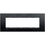 Bticino Living Light Placca 7 Moduli Antracite LNA4807AR