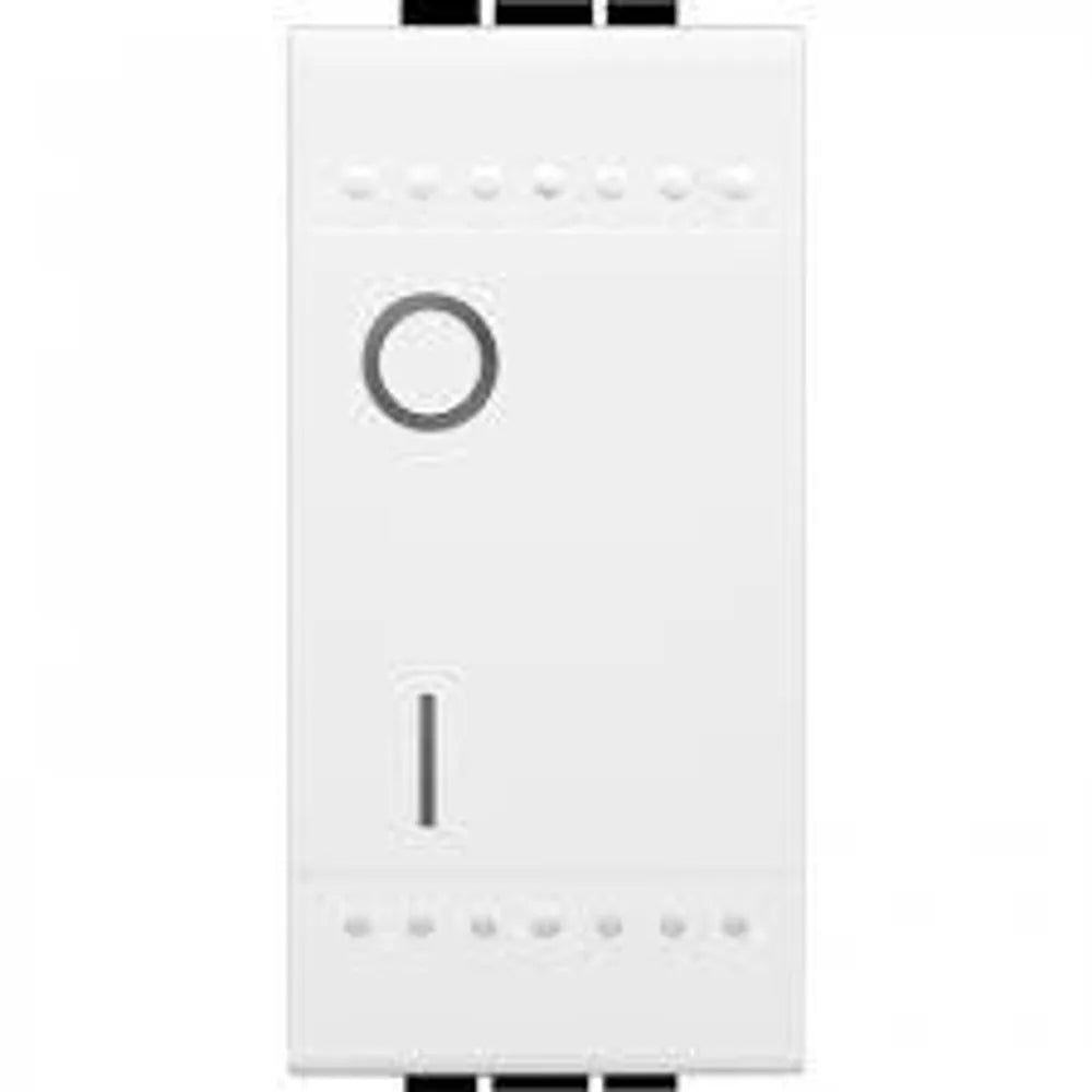 Bticino Living Light Tech Interruttore Unipolare 16A Bianco N4002N