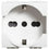 Bticino Living Light Presa Schuko Bipasso 10/16A N4140/16