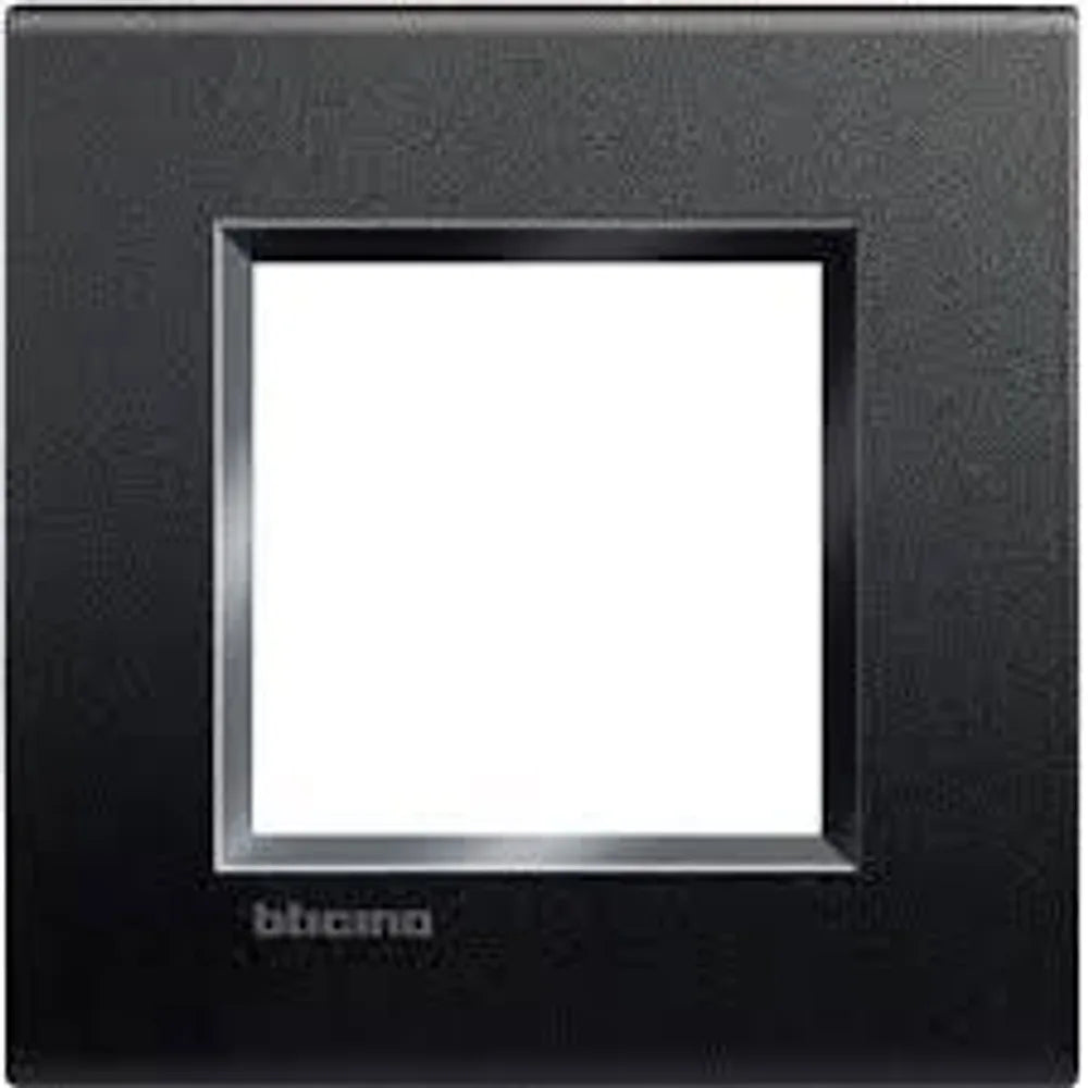 Bticino Living Light Placca 2P Antracite LNA4802AR
