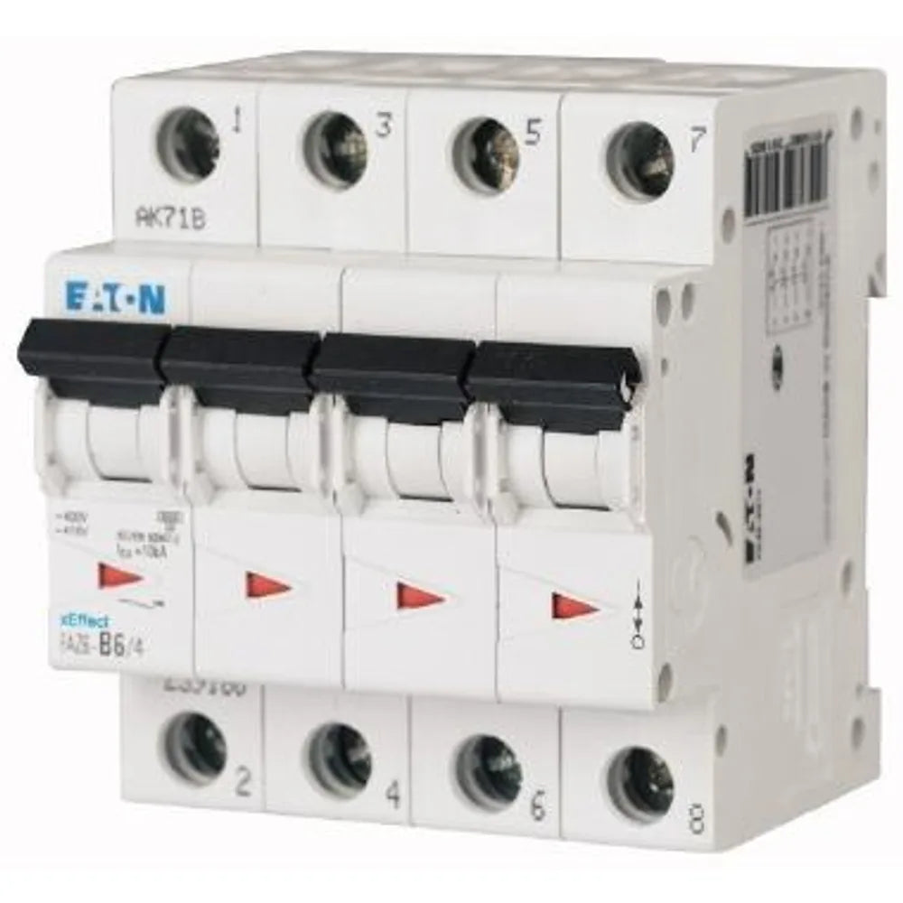 Interruttore Magnetotermico 4P C 16A 6KA - 239216 - FAZ6 - Eaton
