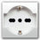 PRESA SCHUKOBIPASSO 10/16A DOMUS 2M - 441090/15TS - AVE S44