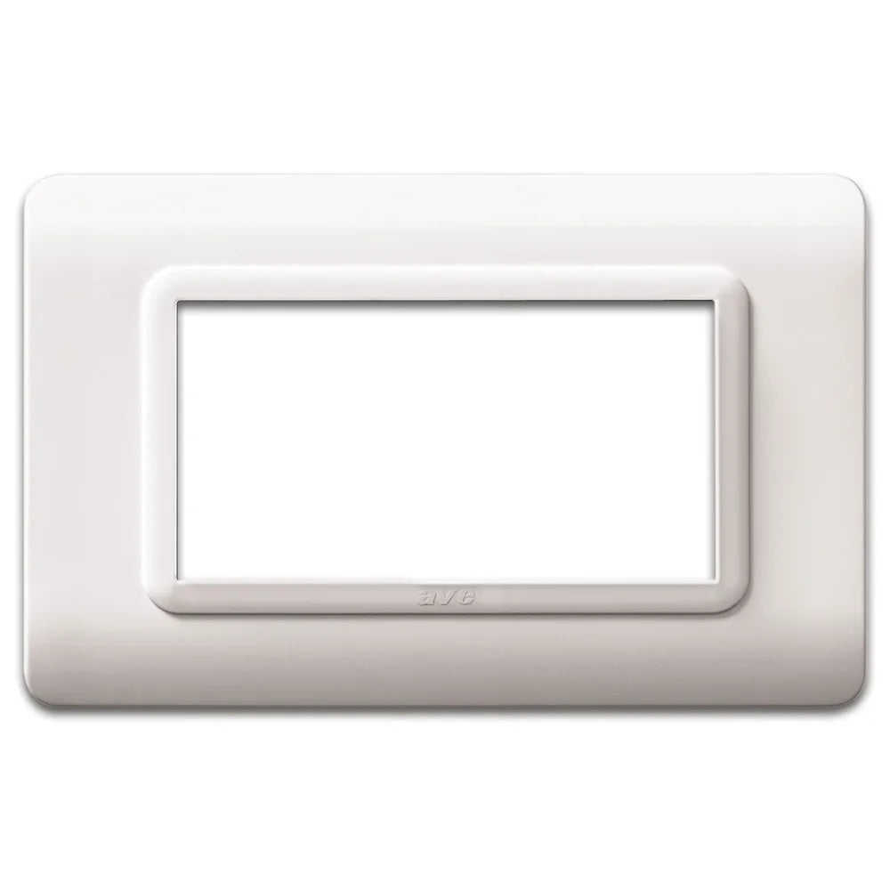 PLACCA TECN.44 BIANCO RAL9010 4M - 44PY04B - AVE S44
