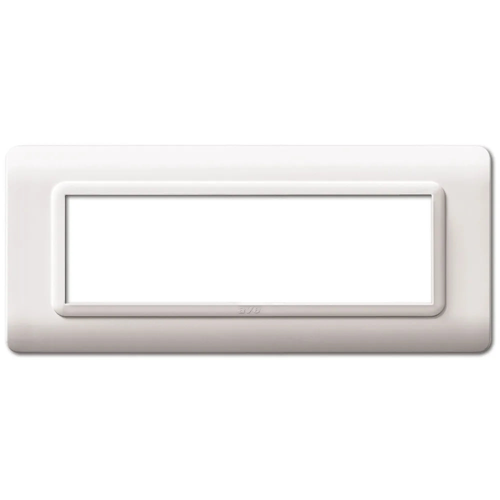 PLACCA TECN.44 BIANCO RAL9010 7M - 44PY07B - AVE S44