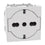 Bticino MatixGO Presa Schuko Flat P40 Bianca JW4140A16F