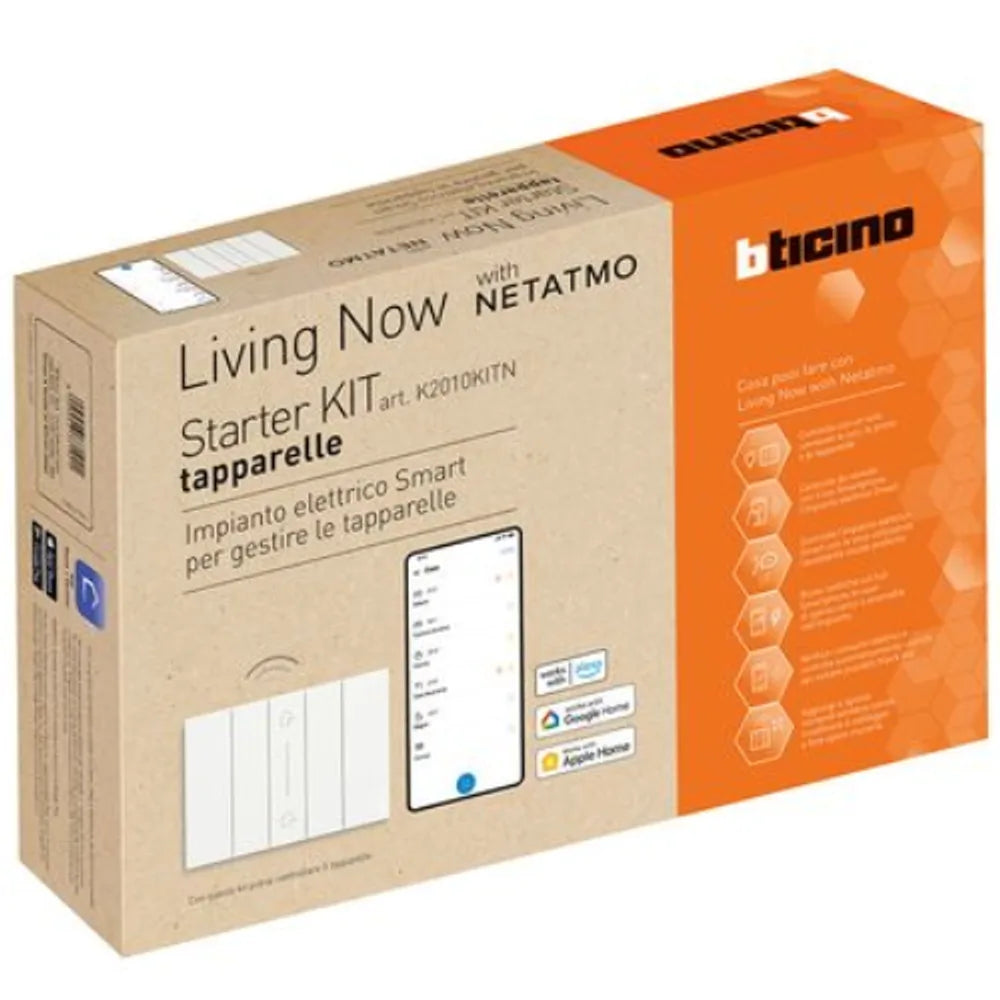 Starter kit tapparelle new bianco JW2010KITN | Bticino MatixGo