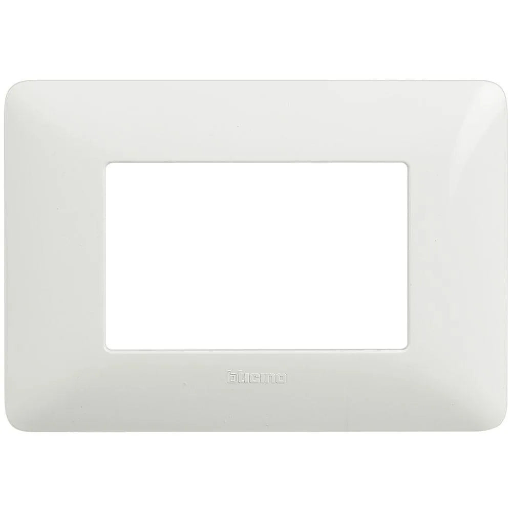 Placca Bticino Matix 3 moduli Bianco AM4803BBN