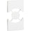 Bticino Living Now Cover Presa 2 Moduli Bianca KW03