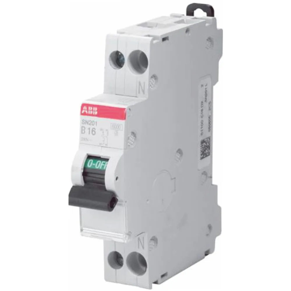 Interruttore Magnetotermico 20A C 1P+N 4,5KA - SN201LC20 - SN201 L - ABB