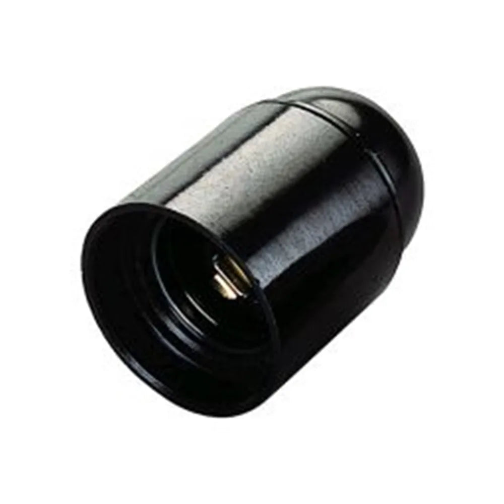 Portalampada Nero E27 liscio FG24016 | Faeg