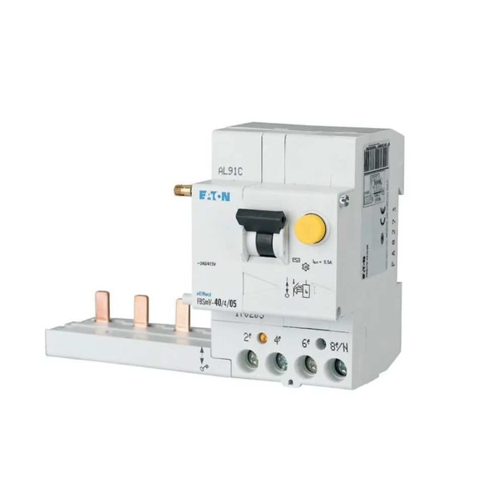 Blocco differenziale 40A 4P 30mA Tipo G/A - 170239 - FBSMV-40 - Eaton