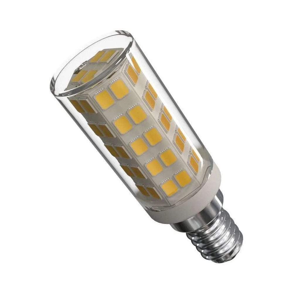 Lampadina LED E14 Tubolare 4.5W (40W) 3000K Luce Calda