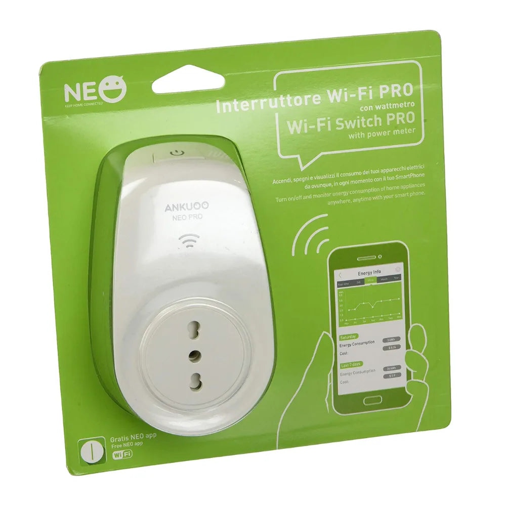 INTERRUTTORE WIFI  16A ITALIA - SW8101 -ANKUOO