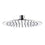 SOFFIONE TONDO 100 IN ACCIAIO AISI 304 - LR100 - Tecom