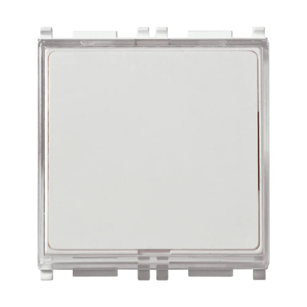 Pulsante targhetta 1P NO 10A 250V bianco 14050 Vimar Plana
