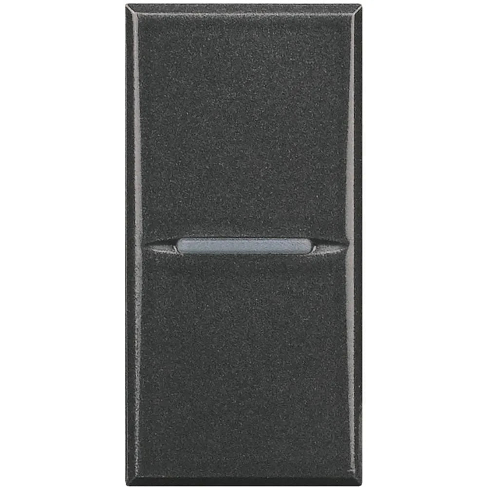 Pulsante ax 1P NO 10A 1m antracite - HS4005N - Bticino Axolute