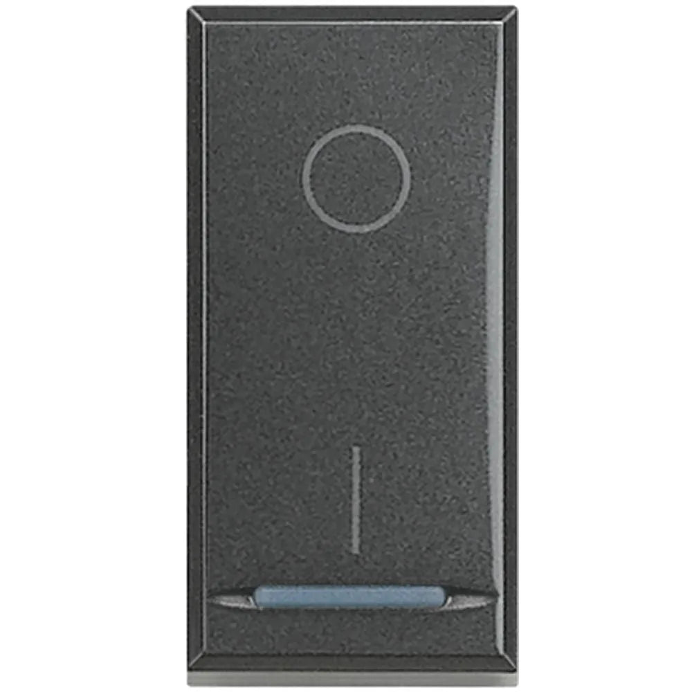 Interruttore 2P 16AX scuro - HS4002 - Bticino Axolute