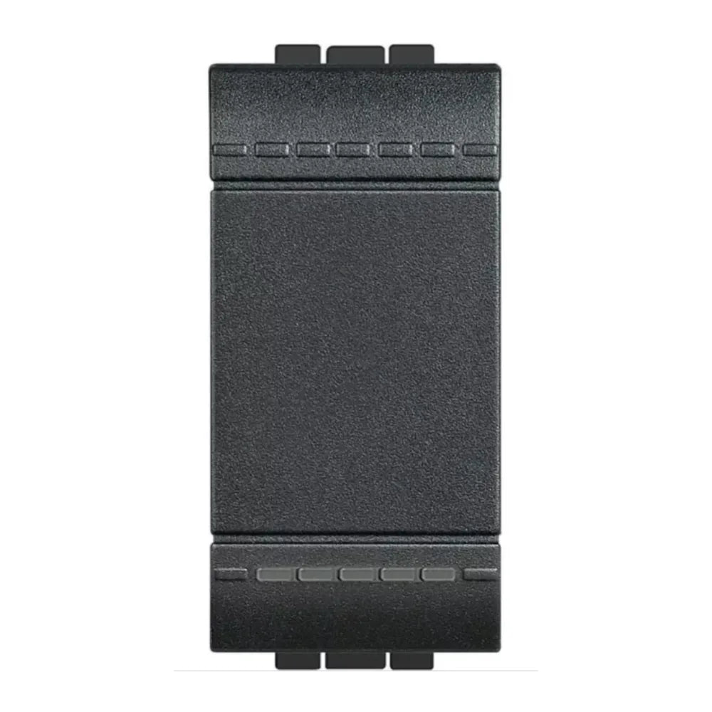 Bticino Living Pulsante 1P NC 10A Antracite L4034N