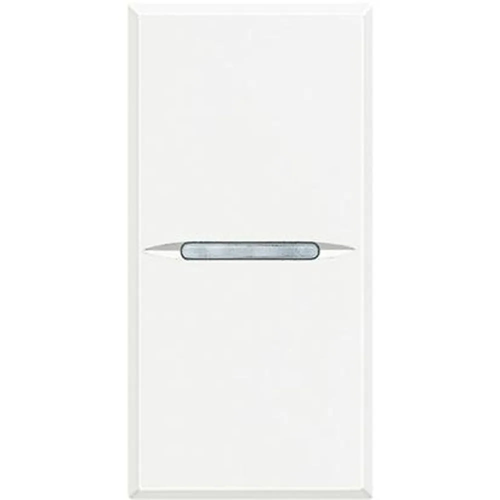 Pulsante ax 1P NO 10A 1m bianco HD4005N - Bticino Axolute