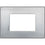 Placca Air 3m cromo spazzolato HW4803CRS Bticino Axolute