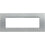 Bticino Living Light Tech Placca 7 Posti Grigia Metallo NT4807TH