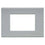Placca Bticino Living Light 3 Posti Grigia N4803GE
