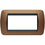 Bticino Living Placca 4 moduli Bronzo ossidato L4804BO