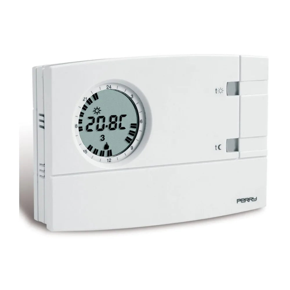 CRONOTERMOSTATO PARETE SETTIMANALE 1CRCR309/S Perry