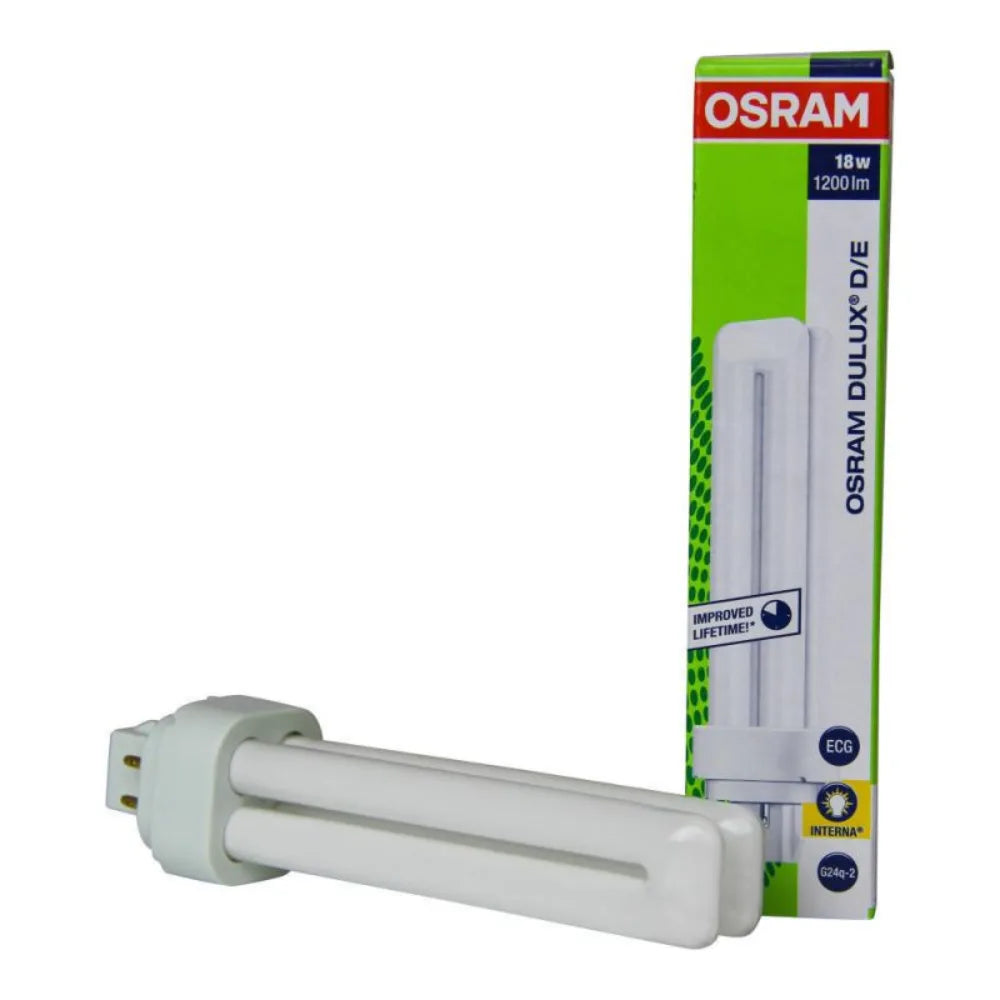 Lampada DULUX D/E 18W/827 G24Q-2 FS1 DDE18827 OSRAM
