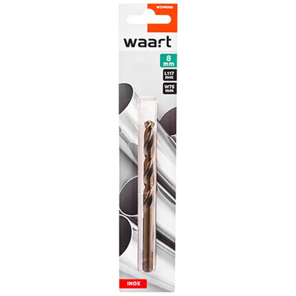 Punta HSS Cobalto 5% da 8,0 mm | Waart
