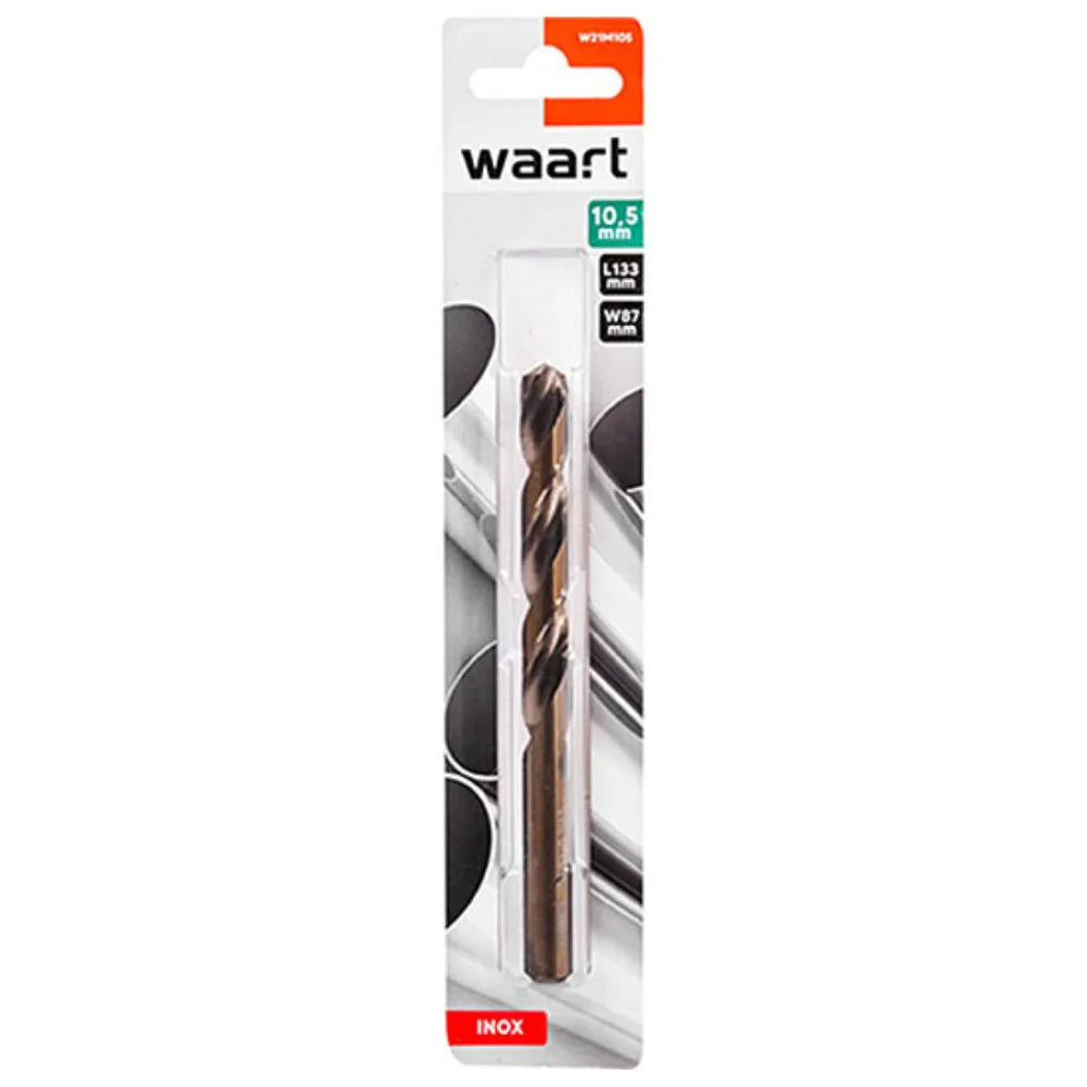 Punta HSS Cobalto 5% da 10,5 mm | Waart