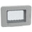 Bticino MatixGo Placca 3 Moduli Grigia IP55 28603G